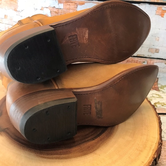 NWOB FRYE Billy Short Distressed Cowboy Boot - Picture 8 of 8